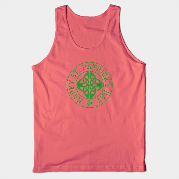 Happy St Patricks Day Tank Top by POD Creations